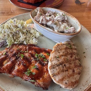 Milestones - Chicken and rib combo - Canadian (New) Near Me - Victoria, British Columbia Milestones - Chicken and rib combo - Canadian (New) Near Me - Victoria, British Columbia