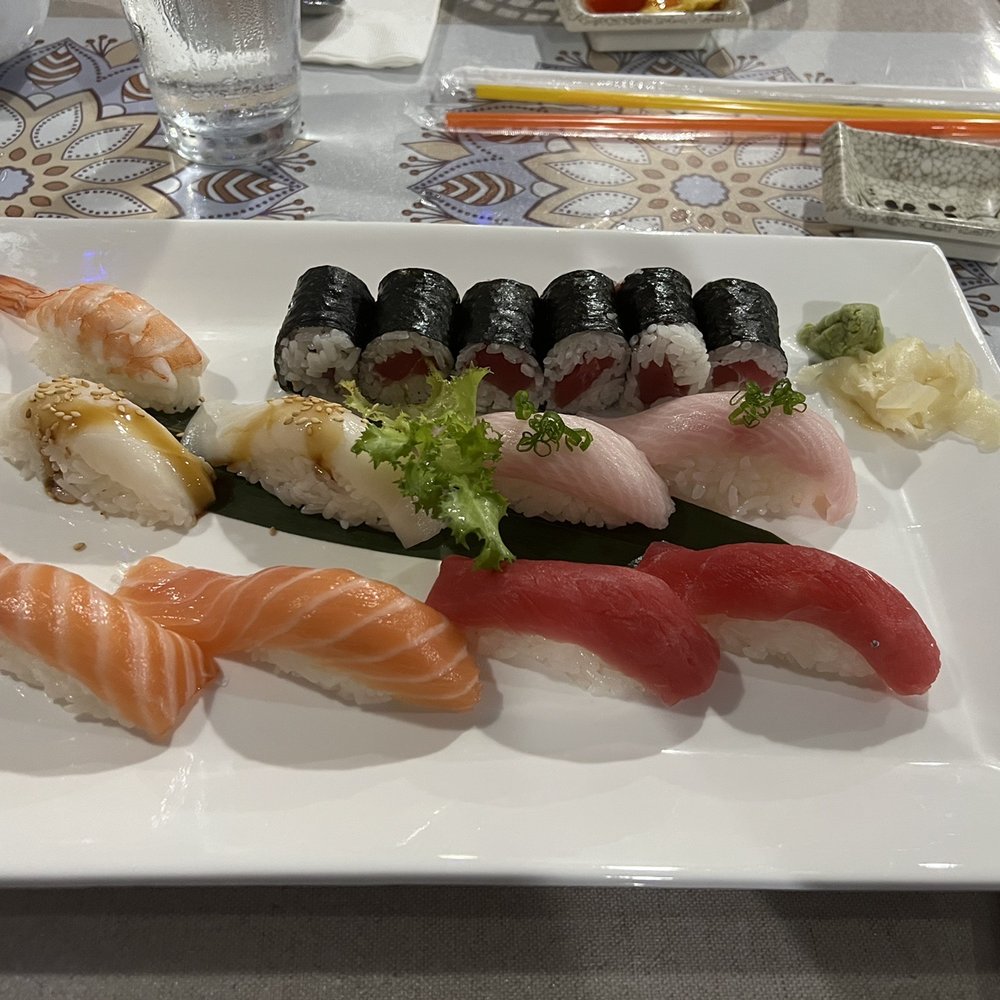 Golden City - Sampler sushi deluxe - Chinese Near Me - Pelham, Alabama Golden City - Sampler sushi deluxe - Chinese Near Me - Pelham, Alabama