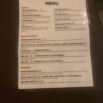 Le Thai - Menu - Thai Near Me - Las Vegas, Nevada