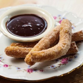 Uno Mas - Fried Churros Bites with Chocolate sauce - Tacos Near Me - Allendale, New Jersey Uno Mas - Fried Churros Bites with Chocolate sauce - Tacos Near Me - Allendale, New Jersey