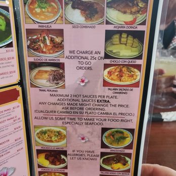 Sabor Peruano - Menu 1 - Peruvian Near Me - Fairfield, Ohio