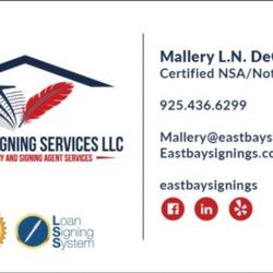 East Bay Signings - Contact me anytime
