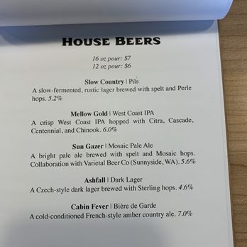 Dwinell Country Ales - the menu - Breweries Near Me - Goldendale, Washington Dwinell Country Ales - the menu - Breweries Near Me - Goldendale, Washington