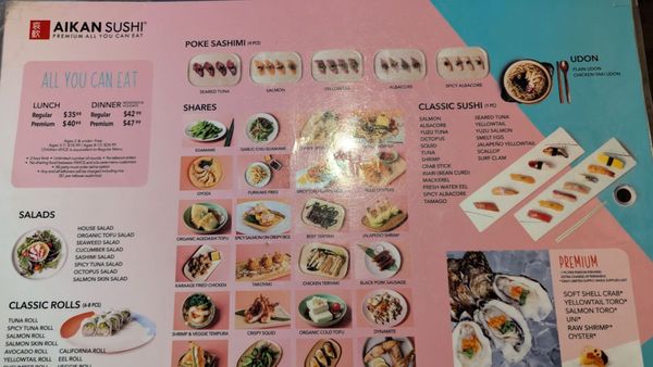 Menu photo 8 Aikan Sushi Long Beach, CA