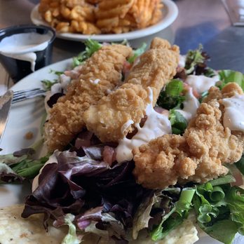 Southbound Tap House - Southern fried chop salad - Beer Bar Near Me - Savannah, Georgia