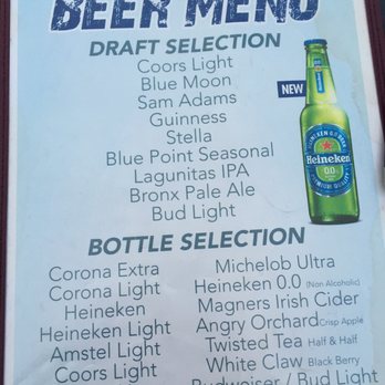 Paddy's On the Bay - Beer Menu - Pubs Near Me - Bronx, New York Paddy's On the Bay - Beer Menu - Pubs Near Me - Bronx, New York