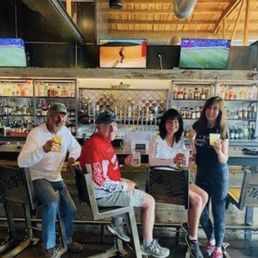 Cheers to good friends hanging out where The ambiance is awesome! Cheers to good friends hanging out where The ambiance is awesome!