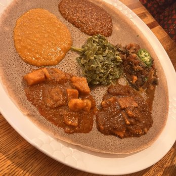 Mesobrestaurant.Com - vegetarian sampler - Ethiopian Near Me - Montclair, New Jersey
