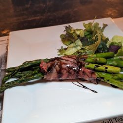 Village Restaurant - Restaurant Week 2023: prosciutto and asparagus