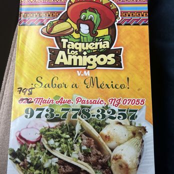 Taqueria Los Amigos VM - Menu - Tacos Near Me - Passaic, New Jersey Taqueria Los Amigos VM - Menu - Tacos Near Me - Passaic, New Jersey