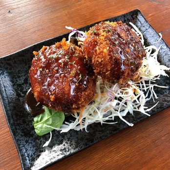 Guu with Garlic - Salmon creamy croquette - Japanese Near Me - Vancouver, British Columbia Guu with Garlic - Salmon creamy croquette - Japanese Near Me - Vancouver, British Columbia