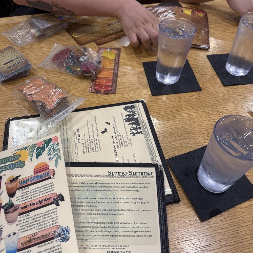 Emerald Tavern Games & Cafe - Coffee & Tea Near Me - Austin, Texas