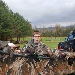 Diamond Brook Kennels - Brody with his proud days work