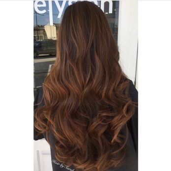 Elysian Salon & Spa - The final result! The chestnut balayage I was going for. - Hair Salons Near Me - Downey, California Elysian Salon & Spa - The final result! The chestnut balayage I was going for. - Hair Salons Near Me - Downey, California