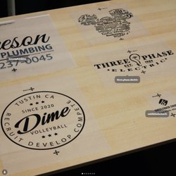 Dime Volleyball custom order -- Orange County screen printing and embroidery for local sports brands