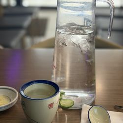 Licious Noodles & Bao - Complimentary cucumber water