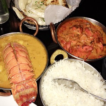India House - Lobster curry, butter chicken, rice and naan. My favorite was the butter chicken, so delicious and perfect spice level. - Indian Near Me - Chicago, Illinois India House - Lobster curry, butter chicken, rice and naan. My favorite was the butter chicken, so delicious and perfect spice level. - Indian Near Me - Chicago, Illinois