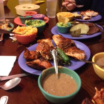 El Pollo Real - Our table full of food. No going home hungry here. - Mexican Near Me - Chicago, Illinois