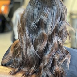 Project XO Salon - Rich brown balayage