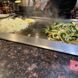 Shirasoni Japanese Sushi & Steakhouse - Rice and veggies