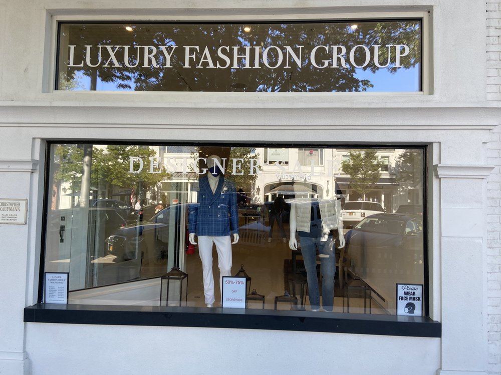 LUXURY FASHION GROUP Updated September 2024 45 Main St, Southampton