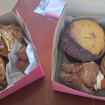 Bake Sum - 2 Croissubi 1 Okonomiyaki Danish, Mochi bites 1 Ube White Chocolate cookie on top of 2 Chocolate Chunk 3 Halo Halo buns in da right hap - Bakeries Near Me - Alameda, California Bake Sum - 2 Croissubi 1 Okonomiyaki Danish, Mochi bites 1 Ube White Chocolate cookie on top of 2 Chocolate Chunk 3 Halo Halo buns in da right hap - Bakeries Near Me - Alameda, California