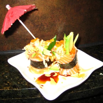 Sushi Nara - One of JJ's special creations...the JJ Sexy Roll (no rice).  Awesome!!! - Japanese Near Me - Morgan Hill, California