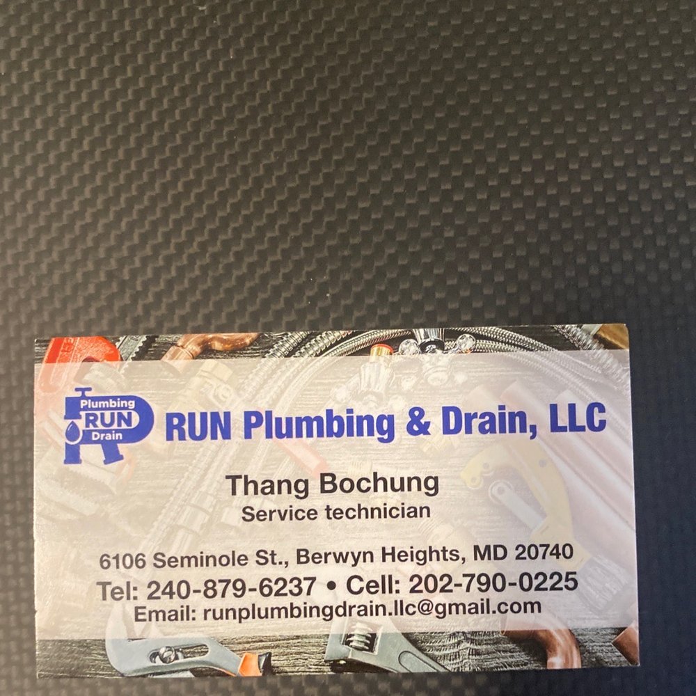 Slide of Run Plumbing and Drain