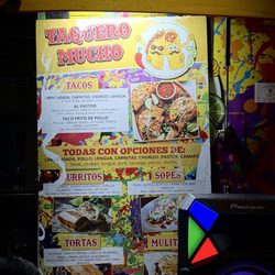 Taquero Mucho - Menu