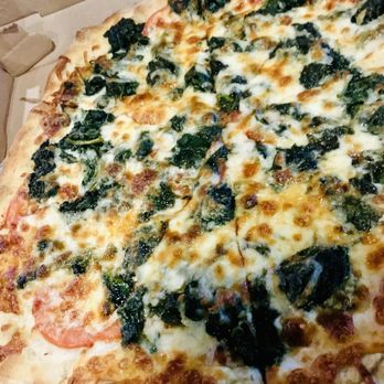 Irish Hill Tavern - Large jersey tomato pie (add spinach) - Irish Pub Near Me - Runnemede, New Jersey