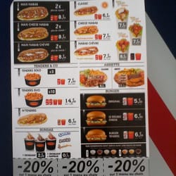 Nabab - En bas du flyer* :  -20% sur 1 menu à partir de 19h00.  Coupon à présenter en caisse.