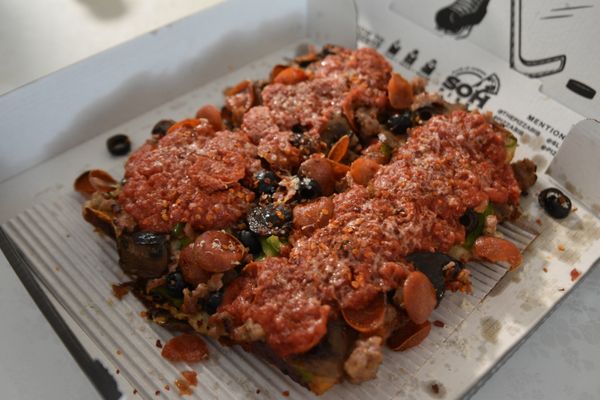 Slice of Homage Pizza by null