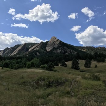 Chautauqua Park - View from the entrance of the park - Parks Near Me - Boulder, Colorado