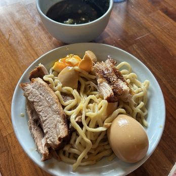 Menya le Nood - Menya Tsukemen with black tonkatsu dipping sauce - Ramen Near Me - Honolulu, Hawaii Menya le Nood - Menya Tsukemen with black tonkatsu dipping sauce - Ramen Near Me - Honolulu, Hawaii