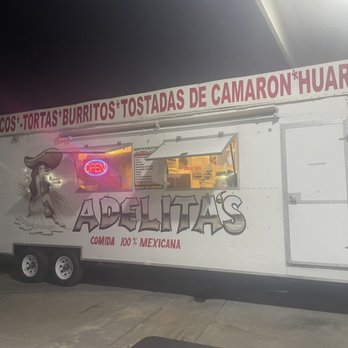 Adelita’s - a food truck parked in a parking lot - Food Trucks Near Me - Bakersfield, California Adelita’s - a food truck parked in a parking lot - Food Trucks Near Me - Bakersfield, California
