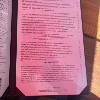 Salt & Pepper - Menu (July 2026) - American Near Me - Tiburon, California Salt & Pepper - Menu (July 2026) - American Near Me - Tiburon, California