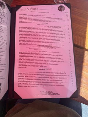 Menu photo 2 Salt & Pepper Tiburon, CA Menu photo 2 Salt & Pepper Tiburon, CA