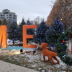 Burns Commons - Not half finished....your supposed to make the K, take a pic n put it on social media