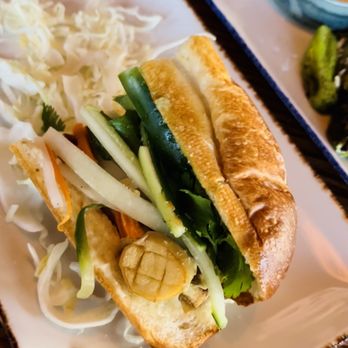 Moon Rabbit - Mushroom tofu banh mi - Vietnamese Near Me - Houston, Texas Moon Rabbit - Mushroom tofu banh mi - Vietnamese Near Me - Houston, Texas