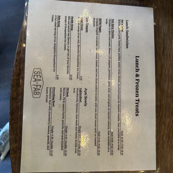 Seafab Cafe - Menu - Cafes Near Me - Seattle, Washington Seafab Cafe - Menu - Cafes Near Me - Seattle, Washington