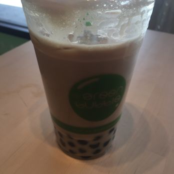 Mr Green Bubble - My partially consumed mango milk tea *thumbs up* - Bubble Tea Near Me - Union City, California Mr Green Bubble - My partially consumed mango milk tea *thumbs up* - Bubble Tea Near Me - Union City, California