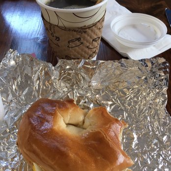 Sunrise Cafe - Bagel breakfast and coffee...delicious! - Creperies Near Me - Bar Harbor, Maine