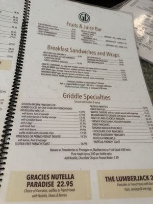 Menu photo 6 Gracie's on 2nd Diner New York, NY Menu photo 6 Gracie's on 2nd Diner New York, NY