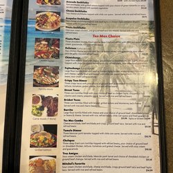 Cafe Acapulco - Menu