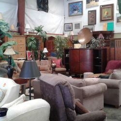 Restored Treasures Upscale Thrift Store - We have tons of furniture and home decor.