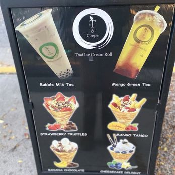 Tea & Crepe Missoula - Boba Outdoor Menu - Bubble Tea Near Me - Missoula, Montana