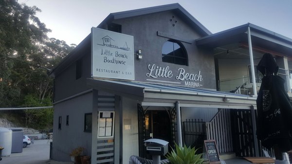 Little Beach Boathouse by null