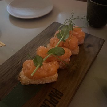Paperfish Sushi - crispy rice salmon - Sushi Bars Near Me - Miami, Florida Paperfish Sushi - crispy rice salmon - Sushi Bars Near Me - Miami, Florida