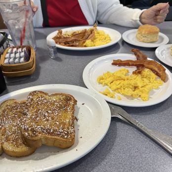 Southern Charm Cafe - French toast. Bacon & eggs - Breakfast & Brunch Near Me - Cape Canaveral, Florida