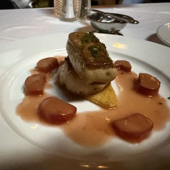 St Martin's Wine Bistro - Foie Gras with Scallop - French Near Me - Dallas, Texas St Martin's Wine Bistro - Foie Gras with Scallop - French Near Me - Dallas, Texas